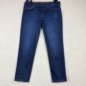 Joes Jeans Icon Clean Crop Dark Wash Slim Fit Denim W28 Inseam 24.5